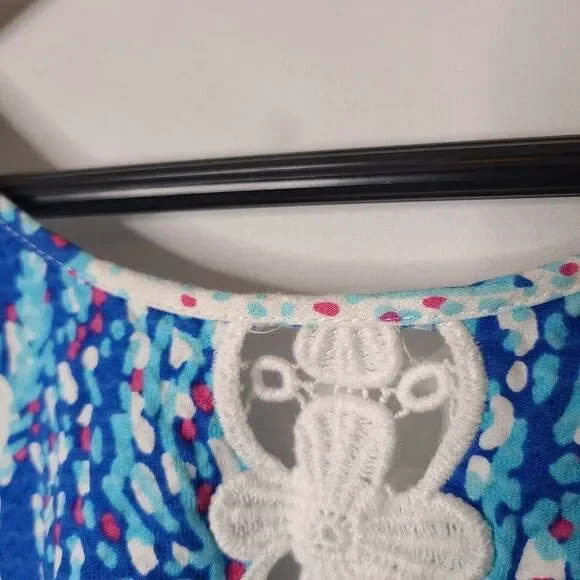 Lilly Pulitzer Good Reef Ember Shift Dress Size 10 - Picture 2 of 7